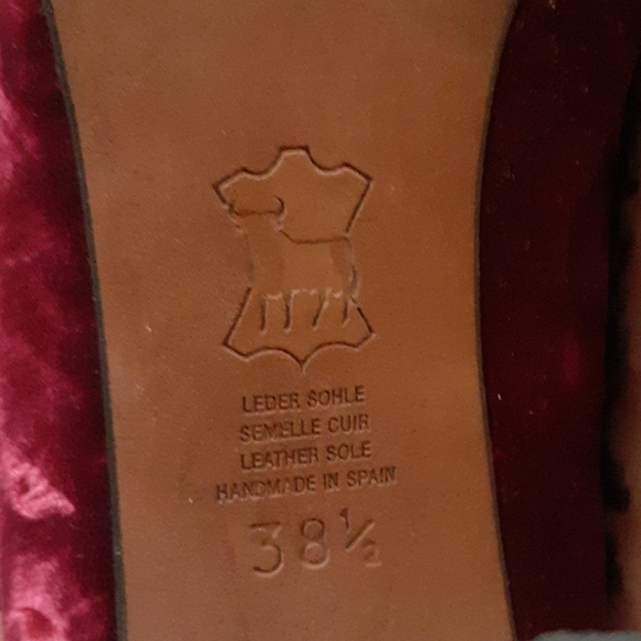 Rebeca Sanver velvet shoes - Picture 10 of 10